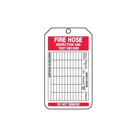 Accuform Danger, RP-Plastic, 3-1/4 in Width, 3/8 in Height, , 5 PK TDK509XVM